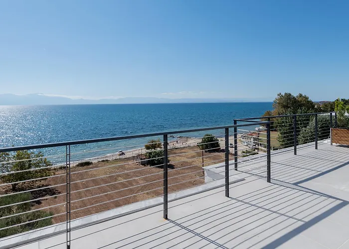 Penthouse Seafront Luxury Appartamento Epanomi